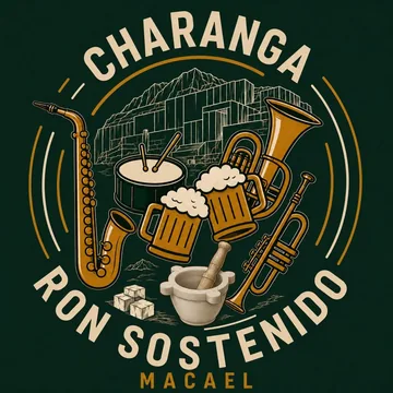 Logo de Charanga Ron Sostenido